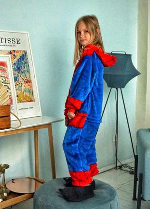 Піжама кігурумі людина-павук для дітей4 фото
