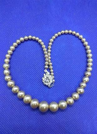 Вінтажне перлове намисто з великобританії