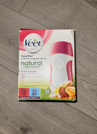 Восковой депилятор veet easy wax electrical roll-on kit2 фото