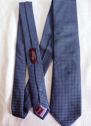 Мужская рубашка в полоску +галстук в подарок длинный рукав большой размер 2xl-3xl 52-5410 фото