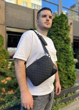 Мужская сумка через плечо луи витон стильная сумка-мессенджер 2 в 1 louis vuitton, классическая ежедневная