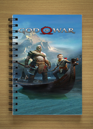 Блокнот скетчбук sketchbook god of war бог войны