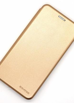 Чохол g-case для xiaomi redmi note 8t книжка ranger series магнітна gold2 фото