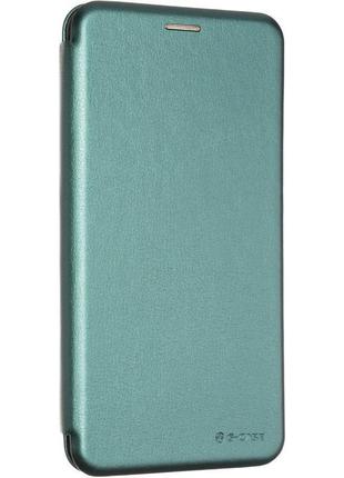 Чехол g.c. для xiaomi redmi note 9 книжка магнитная dark green2 фото