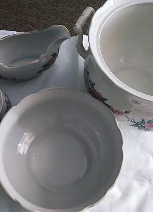 Набір посуду, супниця, соусник, креманка