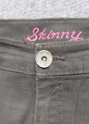 Оливкові жіночі джинси || denim co || розмір s-m5 фото