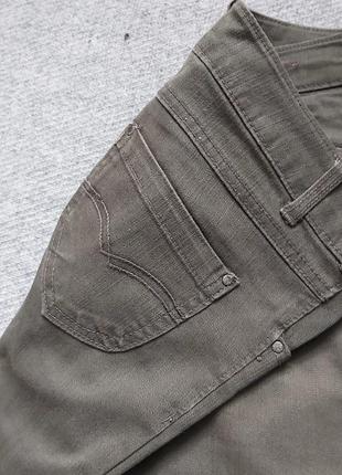 Оливкові жіночі джинси || denim co || розмір s-m7 фото