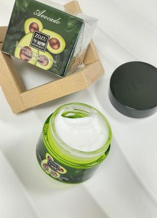 Увлажняющий крем с авокадо zozu avocado elastic moisturiz cream, 50 мл2 фото