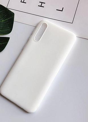 Чехол soft touch для samsung galaxy a70 2019 (a705) силикон бампер матовый