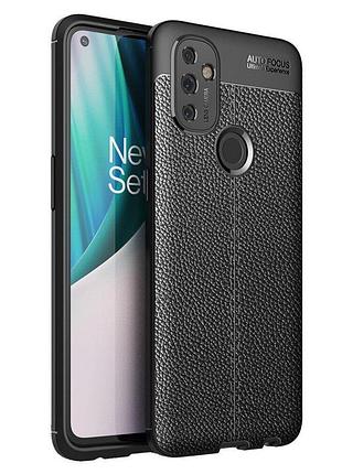 Чехол fiji focus для oneplus nord n100 силикон original soft touch черный
