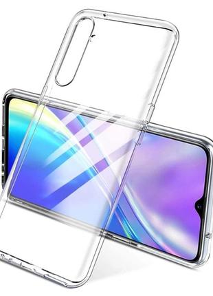 Чехол fiji ultra thin для realme 6 силикон бампер transparent