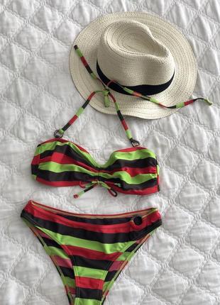 Полосатый купальник