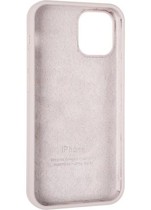Чехол fiji silicone case для apple iphone 12 mini бампер накладка full soft lavende3 фото