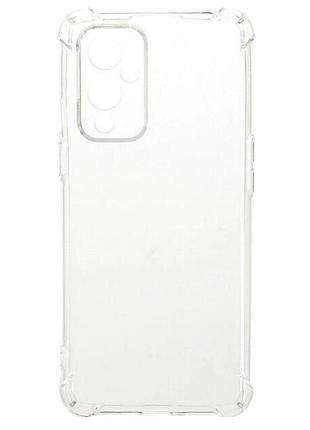 Чохол fiji proof для oneplus 9 бампер з посиленими бортами transparent