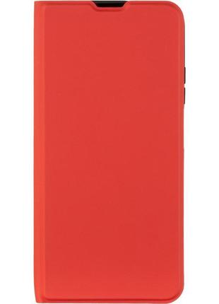 Чехол fiji shell для xiaomi redmi note 9 4g книжка book cover с магнитом red