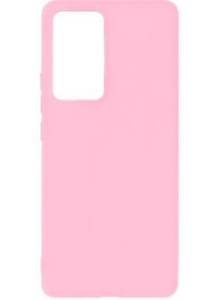 Чехол fiji soft для xiaomi 12 pro / 12s pro силикон бампер светло-розовый