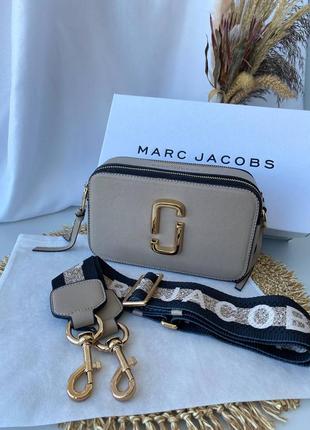 Сумка в стиле marc jacobs beige