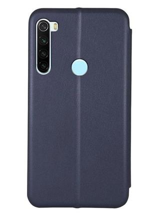 Чехол g-case для xiaomi redmi note 8t книжка ranger series магнитная dark blue4 фото