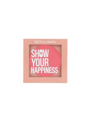 Румяна для лица pastel show your happiness №202 4.2 г