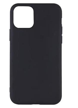 Чохол fiji soft для apple iphone 13 силікон бампер чорний