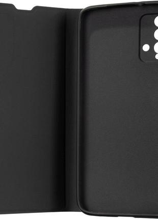 Чохол fiji shell для xiaomi redmi note 9 4g книжка book cover з магнітом black2 фото