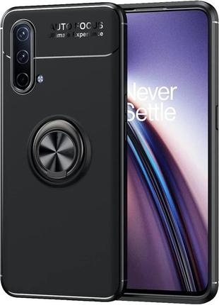 Чохол fiji hold для oneplus nord ce 5g бампер накладка з підставкою black