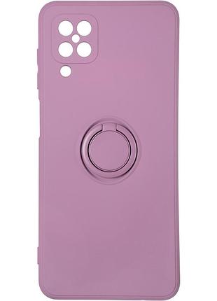 Чохол fiji holder ring для samsung galaxy a12 (a125) бампер накладка з підставкою marsal