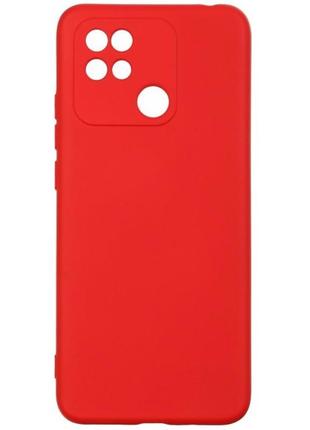 Чехол fiji full soft premium для xiaomi redmi 10c силикон бампер red