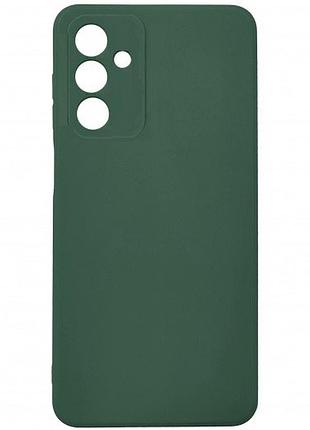 Чехол fiji full soft premium для samsung galaxy m23 5g (m236) силикон бампер dark green