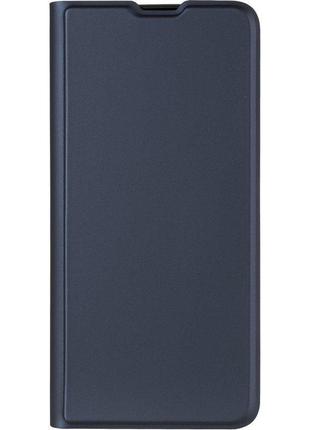 Чехол fiji shell для samsung galaxy a04 (a045) книжка с магнитом и защитой камеры blue