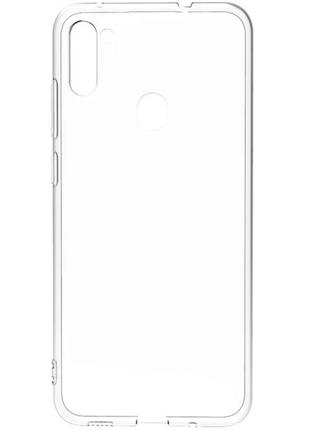 Чехол fiji ultra thin для samsung galaxy m11 (m115) силикон бампер transparent