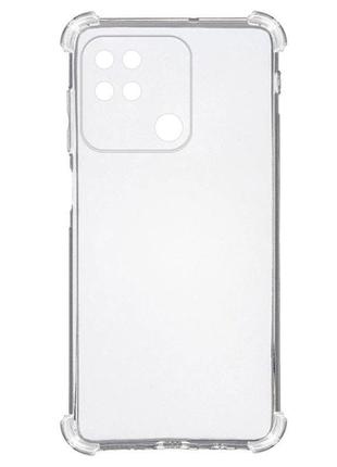 Чохол fiji proof для xiaomi redmi 10c бампер з посиленими бортамиtransparent