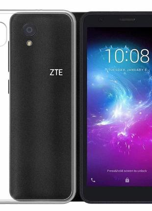 Чехол fiji ultra thin для zte blade l8 силикон бампер transparent