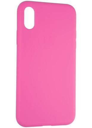 Чехол fiji silicone case для apple iphone x бампер накладка full soft dragon fruit (без лого)