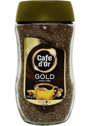 Кава розчинна cafe d'or gold export 200 г