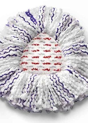 Запасная насадка круглая из микрофибры для швабры модели 167751 vileda "turbo 3в1"