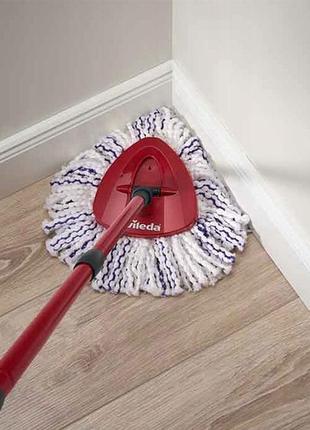 Запасная насадка круглая из микрофибры для швабры модели 167751 vileda "turbo 3в1"