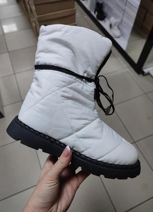 Дутики женские теплые/ дутики плащевка3 фото