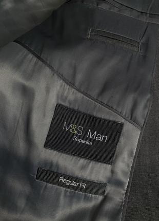 Пиджак серый оверсайз с мужского плеча.8 фото