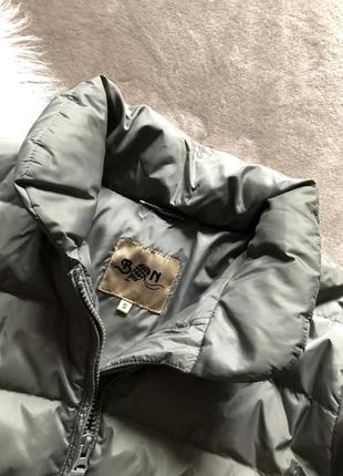 Женская шикарная стильная демисезонная куртка пуховик bon balloon5 фото