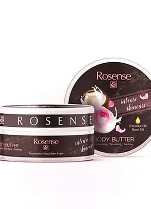 Крем баттер с экстрактом кокоса и маслом розы и карите rosense1 фото