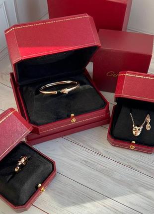 Браслет каблучка кольє в стилі cartier