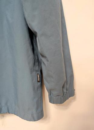 Куртка ветровка мужская синяя, размер l.4 фото