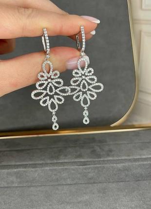 Серебряные серьги