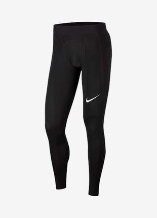 Вратарские штаны муж. nike padded goalkeeper tight (арт.cv0045-010)2 фото