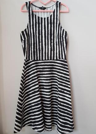 Платье в принт сарафан