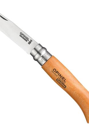 Кухонний ніж універсальний opinel "carbon steel no.10" (113100) вуглецева сталь