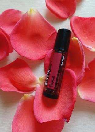 🌹троянда🌹rose🌹ролик 10 мл натуральна ефірна олія doterra3 фото