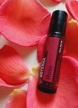 🌹троянда🌹rose🌹ролик 10 мл натуральное эфирное масло doterra2 фото