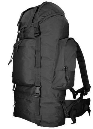 Армейский рюкзак полевой 75 литров mil-tec sturm "ranger" black (14030002) germany
